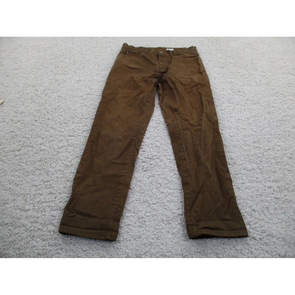 Steven Alan Pants Mens 32 Brown Chino Preppy Casual Cotton Outdoor Hiking A2